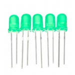 HR0279 10mm F10 green led 250pcs